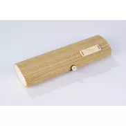 Piórnik bambusowy TITA beżowy (naturalny)
