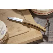 Nóż składany VENATIO beżowy (naturalny)
