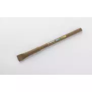 Długopis papierowy PINKO brązowy