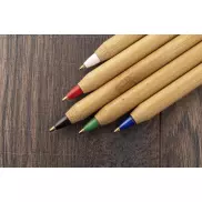 Długopis bambusowy LASS biały