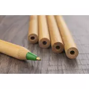 Długopis bambusowy LASS zielony