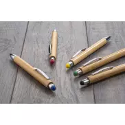 Długopis touch bambusowy TUSO niebieski