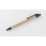 Długopis papierowy TIKO czarny