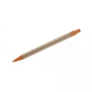 Długopis papierowy TIKO pomarańczowy