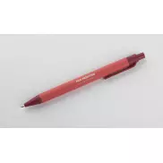 Długopis papierowy POLI czerwony