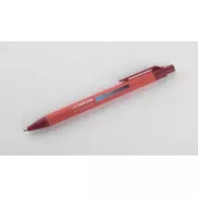 Długopis papierowy POLI czerwony