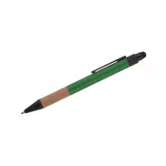 Długopis z touch pen BOSAY zielony
