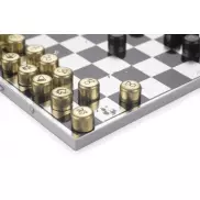 Mini szachy magnetyczne MATO - II gatunek srebrny