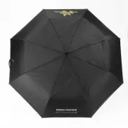 Worek na sznurkach z parasolem RAINY czarny