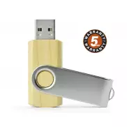Pamięć USB TWISTER MAPLE 8 GB brązowy