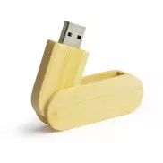 Pamięć USB bambusowa STALK 16 GB beżowy (naturalny)