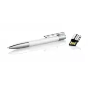 Długopis z pamięcią USB BRAINY 8 GB biały