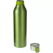 Aluminiowa butelka sportowa Grom, zielony