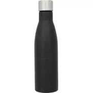 Vasa cętkowana butelka z miedzianą izolacją próżniową o pojemności 500 ml, czarny