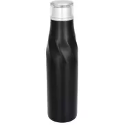 Samouszczelniająca się butelka Hugo z izolacją próżniowo miedzianą, czarny