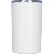 Kubek termiczny izolowany próżniowo Pika 330 ml, biały
