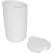 Kubek ceramiczny o podwójnych ściankach Mysa 410 ml, biały