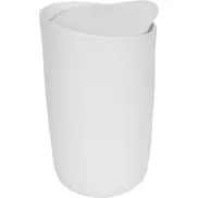 Kubek ceramiczny o podwójnych ściankach Mysa 410 ml, biały