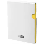 Notes biurowy A5 Classic w twardej okładce, żółty