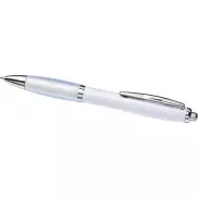 Długopis Nash czarny wkład, biały