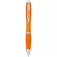 Długopis Nash czarny wkład, pomarańczowy