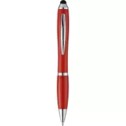 Długopis ze stylusem Nash, czerwony