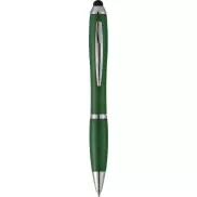 Długopis ze stylusem Nash, zielony
