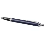 Długopis IM, niebieski, szary
