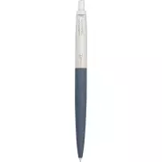 Matowy długopis Jotter XL z chromowanym wykończeniem, niebieski
