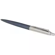 Matowy długopis Jotter XL z chromowanym wykończeniem, niebieski