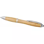 Bambusowy długopis Nash, piasek pustyni, szary