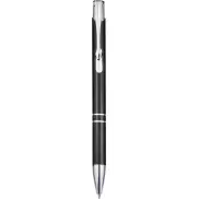 Aluminiowy długopis automatyczny Moneta, czarny