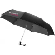 Automatyczny parasol składany 21,5' Alex, czarny