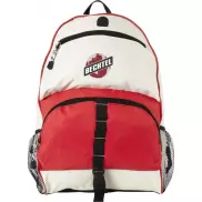 Plecak Utah, czerwony, biały