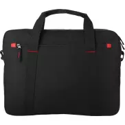 Torba Vancouver na laptop 15,4', czarny, czerwony