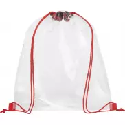 Plecak Lancaster premium, czerwony, biały