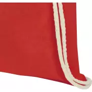 Plecak bawełniany premium Oregon, czerwony