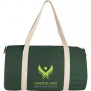 Bawełniana torba sportowa Barrel, zielony