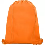 Siateczkowy plecak Oriole ściągany sznurkiem, pomarańczowy