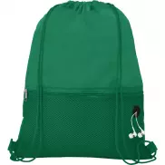 Siateczkowy plecak Oriole ściągany sznurkiem, zielony