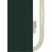 Orissa  plecak ściągany sznurkiem z bawełny organicznej z certyfikatem GOTS o gramaturze 100 g/m², zielony