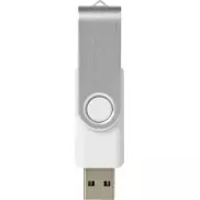 Pamięć USB Rotate-basic 2GB, biały, szary
