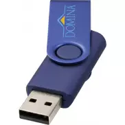 Pamięć USB Rotate-metallic 4GB, niebieski