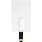 Karta z pamięcią USB Slim 4GB, biały