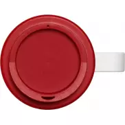 Kubek termiczny z serii Americano® Grande o pojemności 350 ml, biały, czerwony