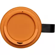 Kubek termiczny z serii Americano® Grande o pojemności 350 ml, czarny, pomarańczowy