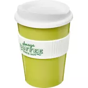 Kubek z serii Americano® Medio o pojemności 300 ml z uchwytem, zielony, biały