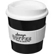 Kubek z serii Americano® Primo o pojemności 250 ml z uchwytem, czarny, biały