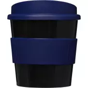 Kubek z serii Americano® Primo o pojemności 250 ml z uchwytem, czarny, niebieski
