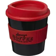 Kubek z serii Americano® Primo o pojemności 250 ml z uchwytem, czarny, czerwony
